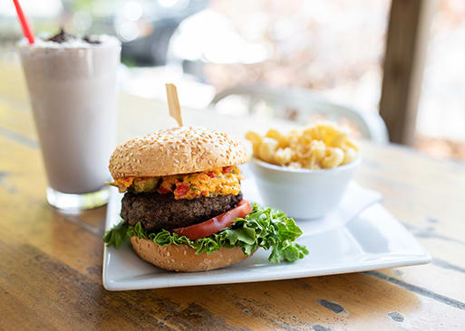 Sesame Burgers & Beer