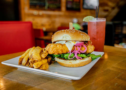 Sesame Burgers & Beer