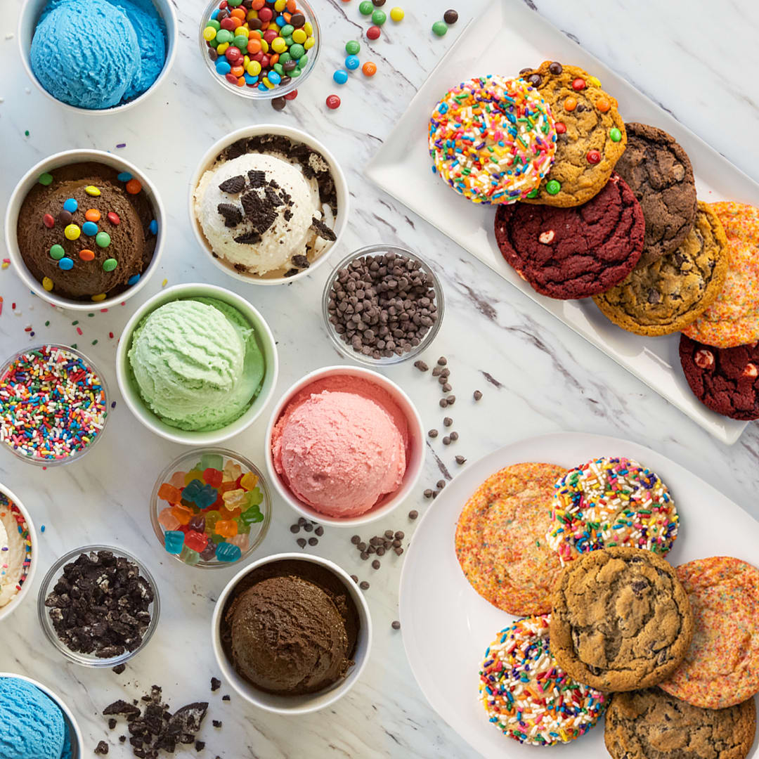 Photo 1 of 4: Marble Slab Creamery & Great American Cookies