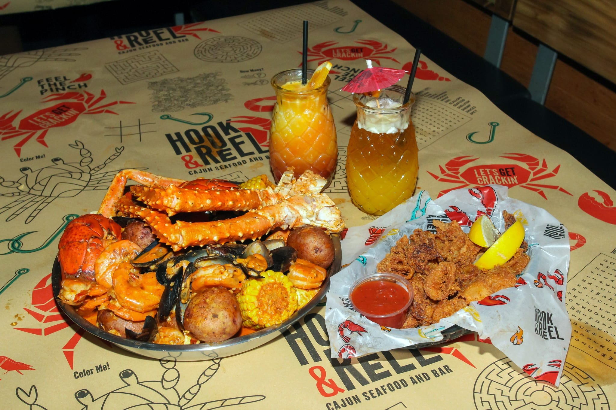Hook & Reel Cajun Seafood & Bar - Jacksonville, NC