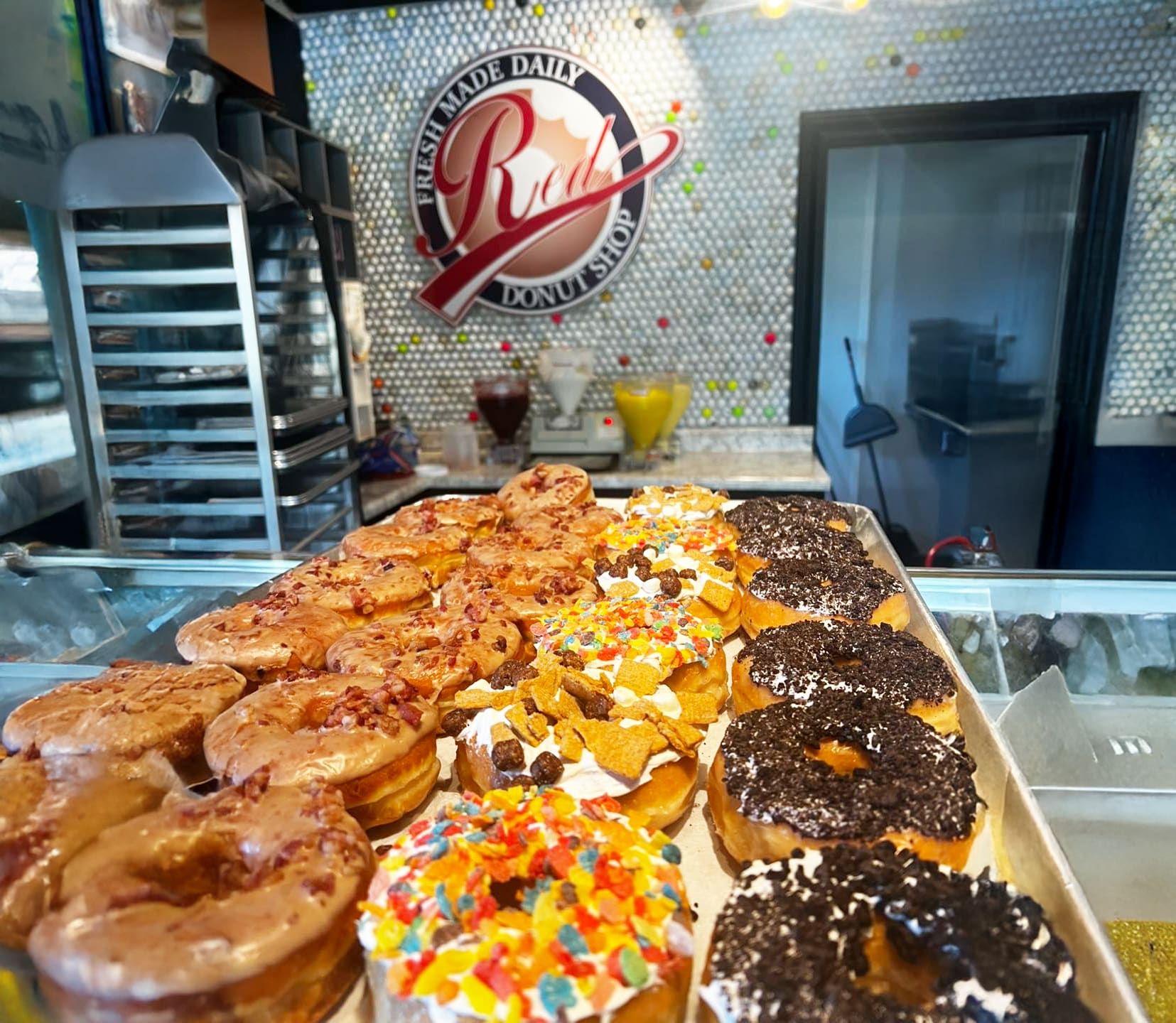 Photo 1 of 4: Red Donut Shop
