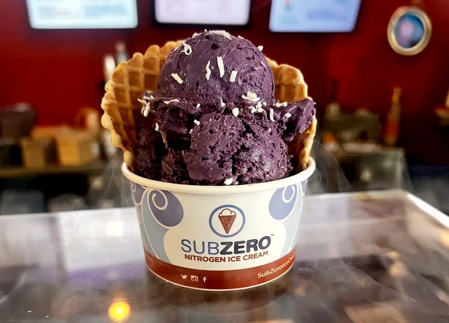 Sub Zero Nitrogen Ice Cream Manchester