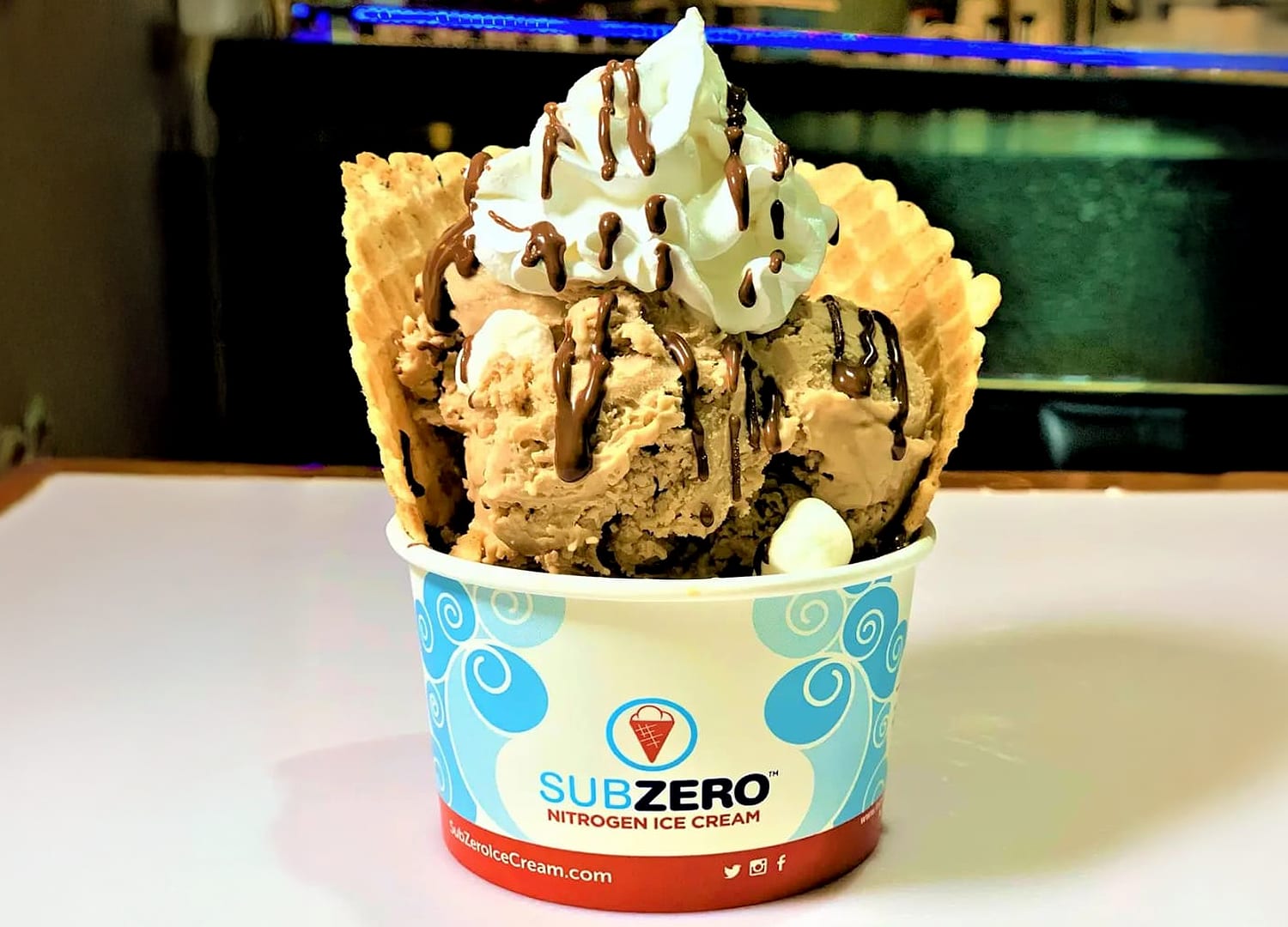 Sub Zero Nitrogen Ice Cream Manchester