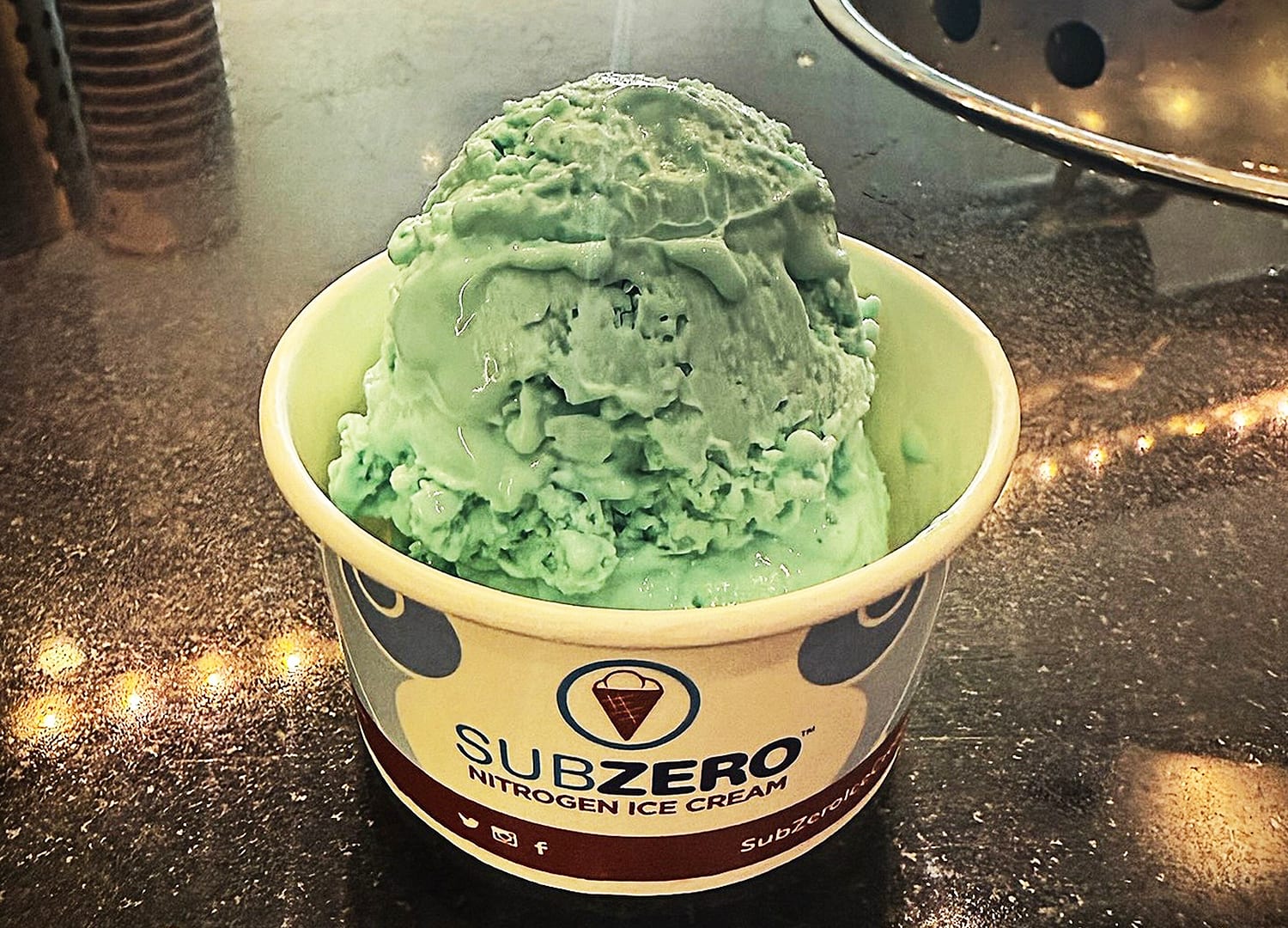 Sub Zero Nitrogen Ice Cream Manchester