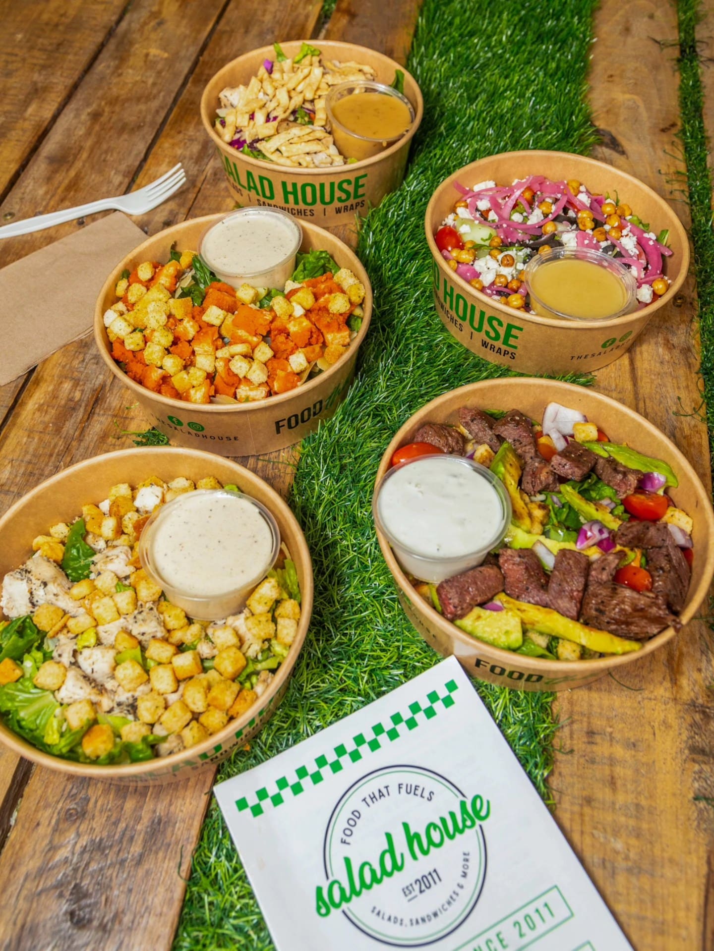 Salad House Wall
