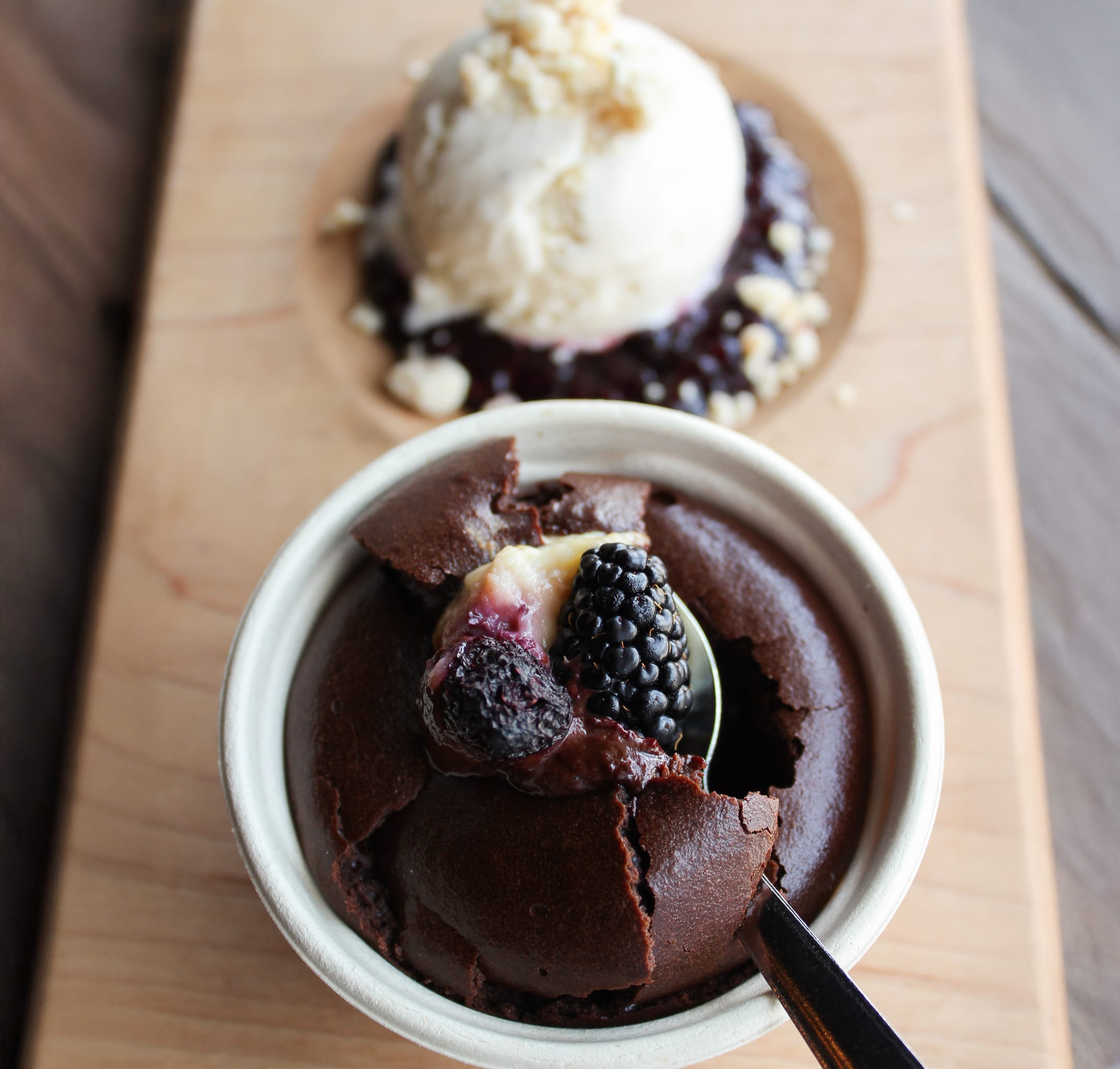 Hot Cakes Molten Chocolate Cakery