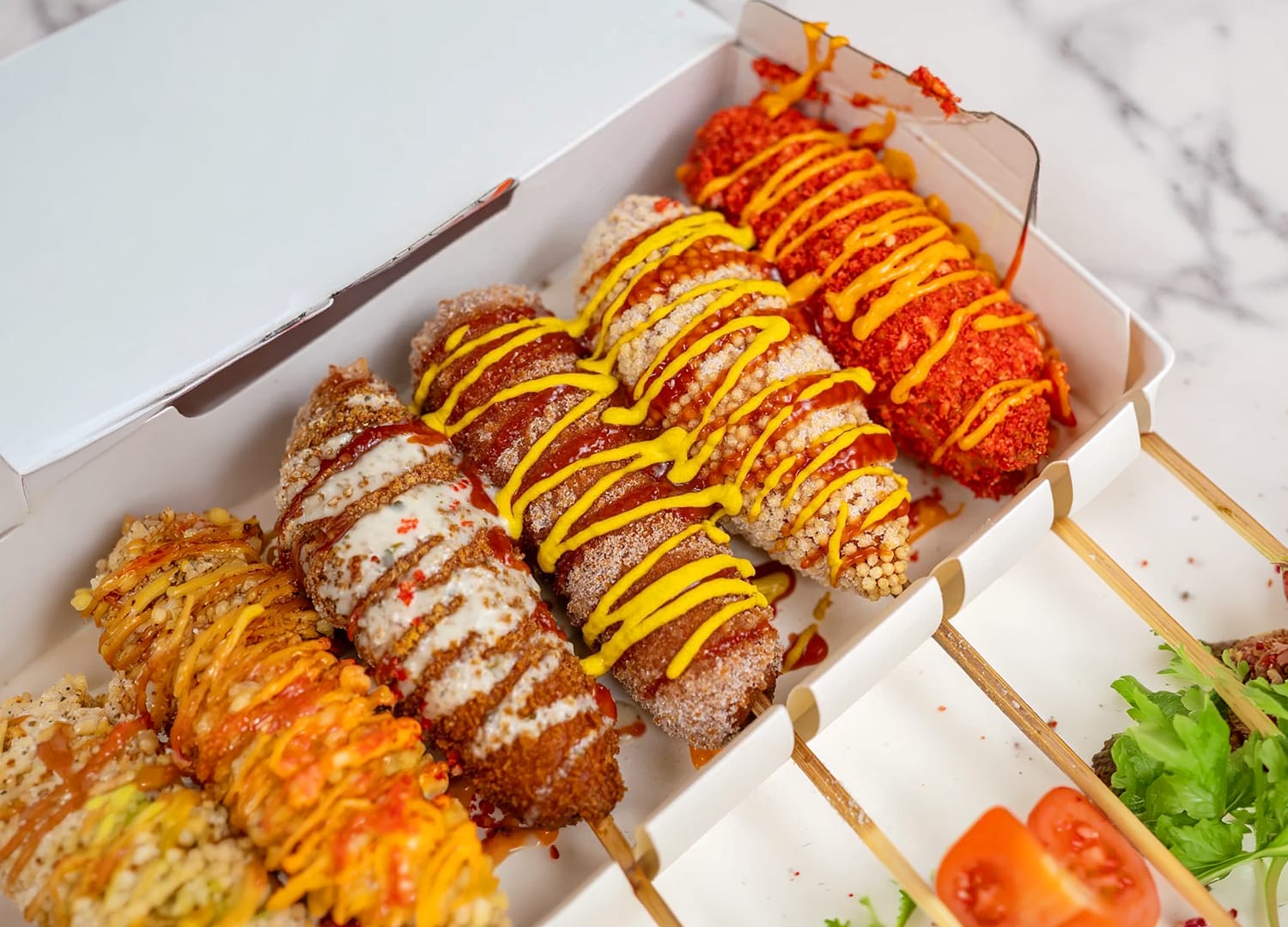 Photo 1 of 4: Two Hands Corn Dogs - Rochester Hills