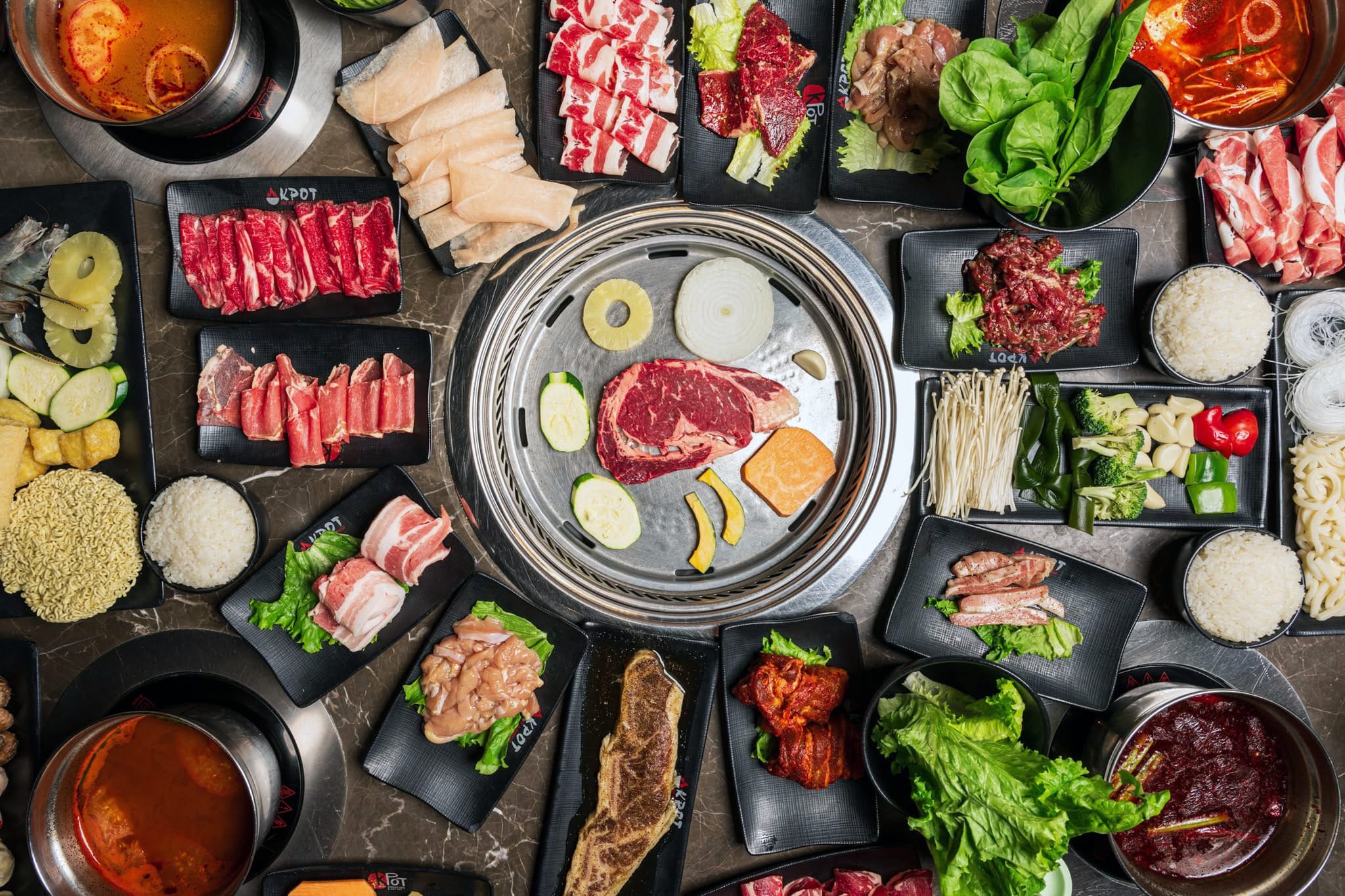 Photo 1 of 4: KPOT Korean BBQ & Hot Pot