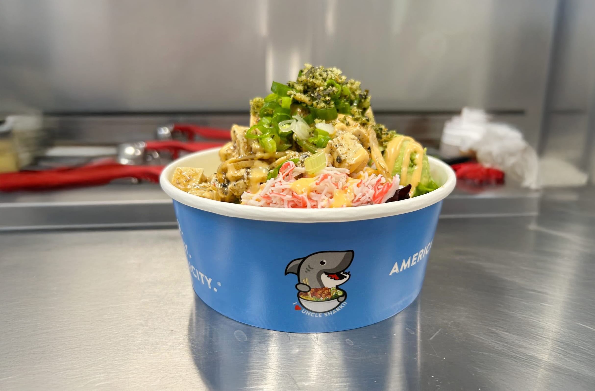 Uncle Sharkii Poke Bar - Covina (inside Walmart)