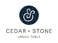 Cedar + Stone Urban Table