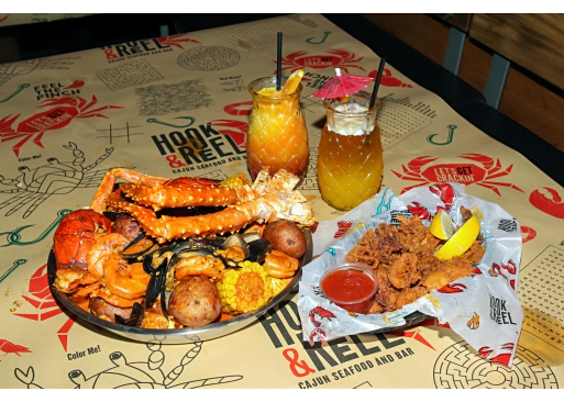 Photo 1 of 4: Hook & Reel Cajun Seafood & Bar - Georgetown/Brooklyn, NY